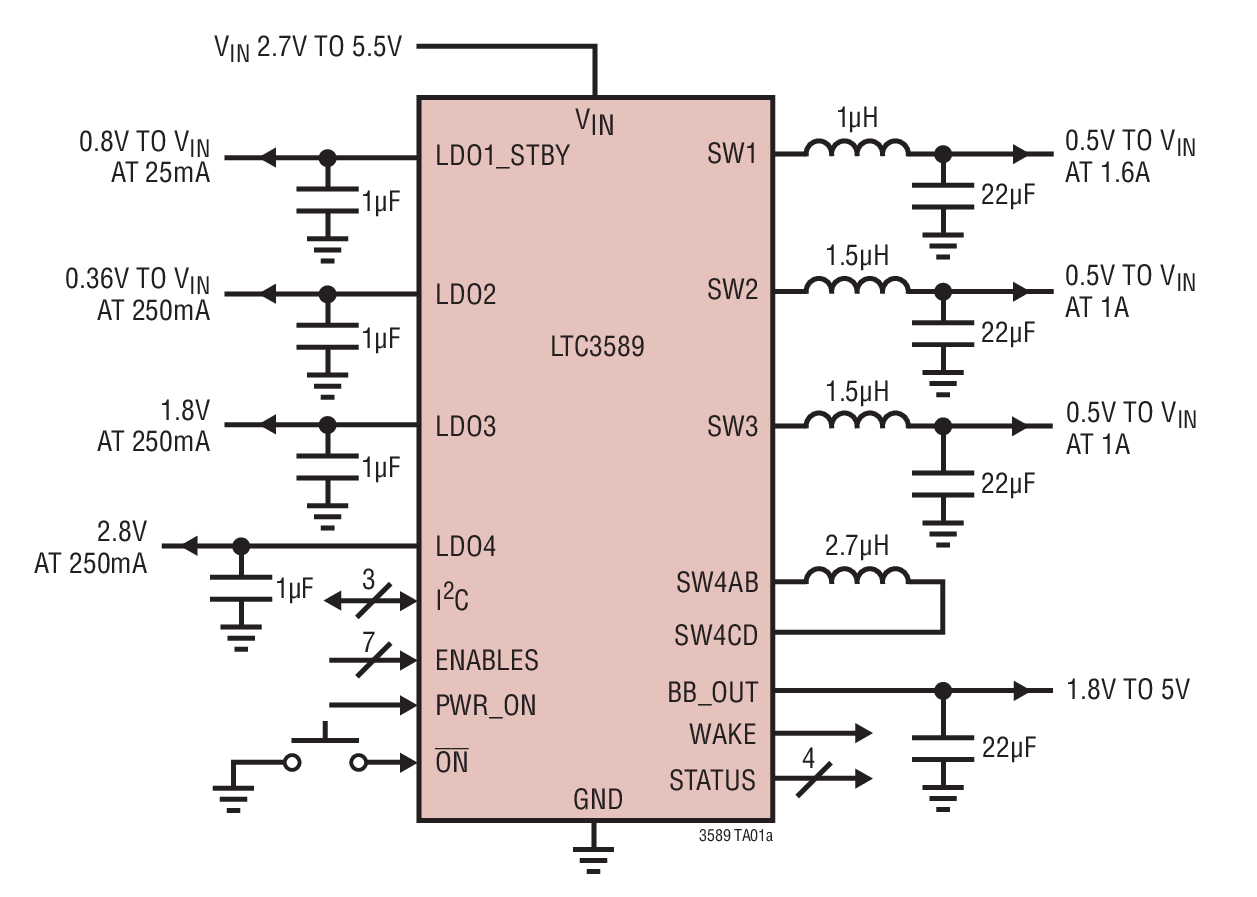 LTC3589-1Ӧͼһ